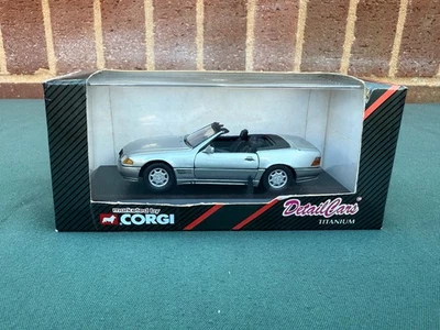 CORGI 96642 ART. 230 MERCEDES BENZ 320 SL CABRIO Detail Cars Titanium 1:43 Scale - Image 1 of 4