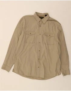 TIMBERLAND Mens Shirt XL Beige KM15 - Picture 1 of 3