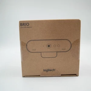 Logitech Brio ULTRA HD Webcam V-U0040- SEALED - Zdjęcie 1 z 3