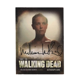 MELISSA SUZANNE MCBRIDE AUTOGRAPH THE WALKING DEAD CAROL AUTO 2012 CRYPTOZOIC - Picture 1 of 2