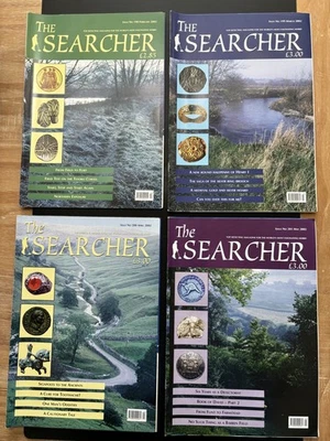 Vintage “The Searcher” Magazine 2002 Metal Detecting #198-201 Used - Image 1 of 4