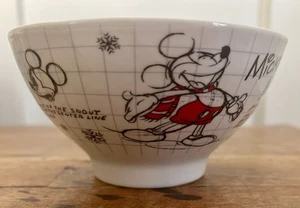 DISNEY Sketchbook Mickey Mouse Cereal Soup Bowl Ceramic 5.5" Diameter - Picture 1 of 7