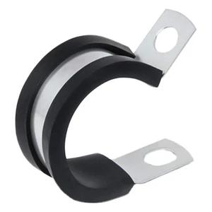 GRAINGER APPROVED COL0609Z1 Clamp,OD 3/8 In,1/2 In W,Cushion,PK50 1BAB3 - Picture 1 of 1