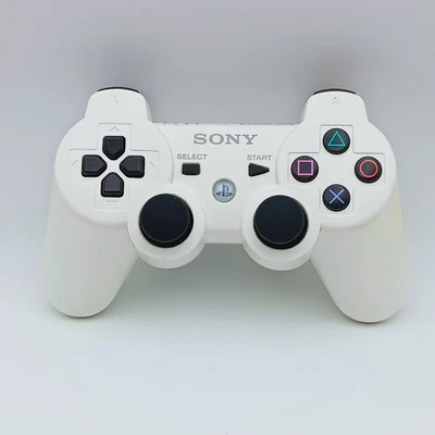 Controller Sony Ps3 Bianco Originale Wireless Bluetooth Playstation 3 Dualshock3 - Immagine 1 di 4