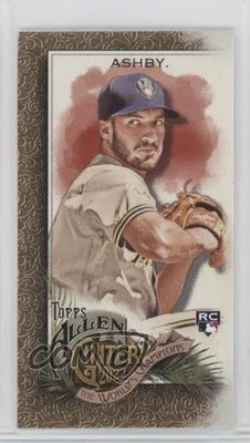 2022 Topps Allen & Ginter Mini Gold Border Aaron Ashby #174 Rookie RC - Image 1 of 2