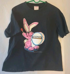 T-shirt Energizer Bunny vintage 1992 taglia grande. Etichetta immagini 2 lati - Foto 1 di 8
