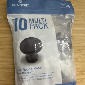 Liberty P50154W-CO 1 1/4" Coco Bronze runder Garrett Schrank Schubladenknopf 10er-Pack - Bild 1 von 3