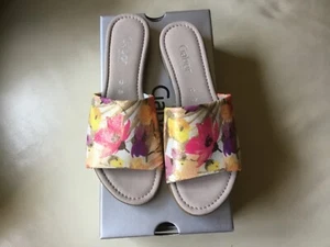 Gabor Sandale Pantolette Gr. 6,5 / Flower Tropical cipria - bunt NEU !!! - Bild 1 von 5
