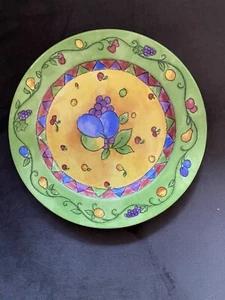 Sango Sangria Salad Plate by Sue Zipkin 3075 - Limes - Picture 1 of 4