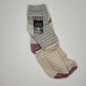 Set calze mamma e mini calzini bambino e mamma farina d'avena età 4-8 NUOVO - Foto 1 di 5