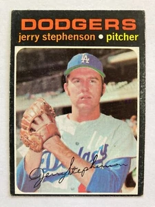 1971 Topps #488 Jerry Stephenson (Los Angeles Dodgers) - Bild 1 von 2
