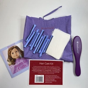 AG Doll Hair Care Kit Replacement cape 10 rollers instruction booklet end papers - Picture 1 of 1