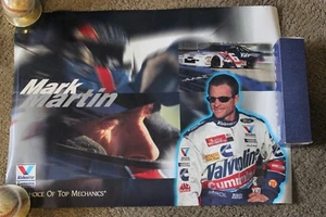 1997 Mark Martin Valvoline Cummins Nascar Poster Never Displayed 26" X 19" - Picture 1 of 2