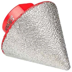 Fresa cónica de diamante dedo fresador cónico 2-38 mm taladro de fibra gres porcelánico cerámica - Imagen 1 de 3