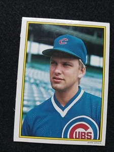 1989 Topps Baseball Card #29 All-Star Set MARK GRACE Cubs NRMT - Picture 1 of 2