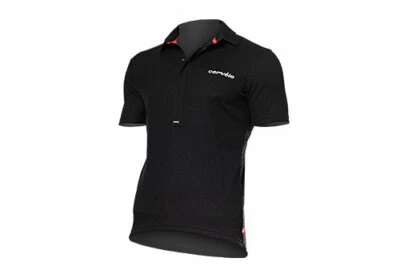 Polo Cervelo Coolmax Merino Negro Pequeño S Endura Manga Corta NUEVO Foto 1 de 2
