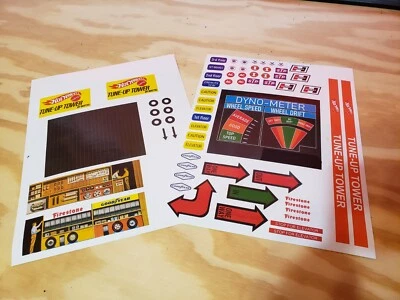 Tune Up Tower stickers decals Hot Wheels - Image 1 of 2