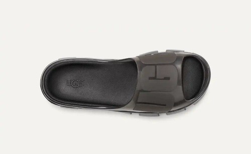 Ugg donna Jella slide trasparente NUOVO nero taglia 9 slip on