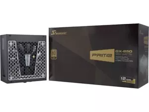 Seasonic PRIME GX-850, 850W 80+ Gold Full Modular Low Noise Power Supply PSU - Picture 1 of 9