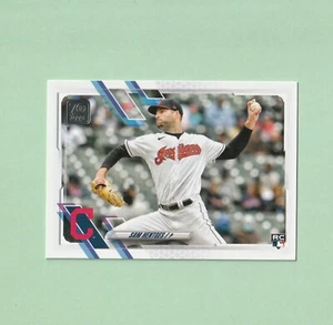2021 Topps Update SAM HENTGES Rookie Base RC #US173 Cleveland Indians - Picture 1 of 2