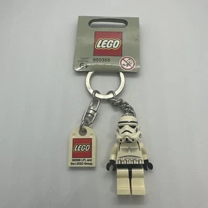 LEGO STAR WARS STORMTROOPER MINIFIGURE KEYRING KEYCHAIN 850355 RARE RETIRED - Picture 1 of 2