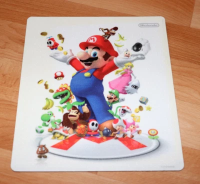 2010 Nintendo Super Mario Bros Rare Collectible Mousepad / Mouse Mat - Image 1 of 4
