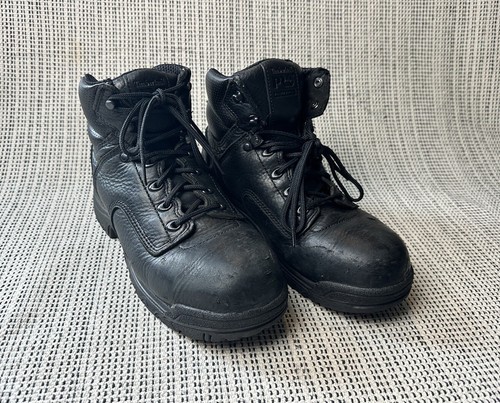 Stivali da lavoro Timberland Pro 358 Powerfit donna 9 W neri in pelle stringati 72399