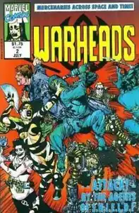 WARHEADS #2 (1992) VF/NM MARVEL UK - Picture 1 of 1