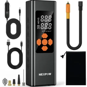 Nexpow 150 PSI Portable Air Pump, Model# MS22C-003 - Picture 1 of 6