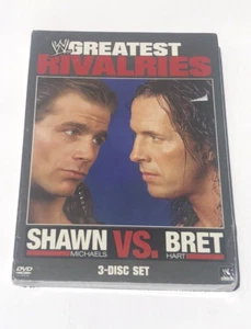 WWEs Greatest Rivalries: Shawn Michaels VS. Bret Hart (DVD, 2011, 3-Disc Set) - Foto 1 di 3