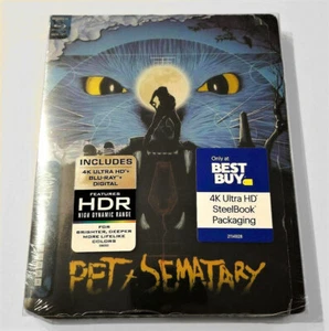 Pet Sematary (1989) 4K Ultra HD Blu-ray BestBuy Exclusive SteelBook A++ MINT - Picture 1 of 4