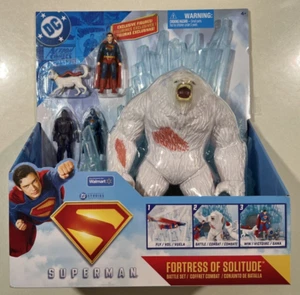 NUEVO 2025 Superman Película FORTALEZA DE LA SOLEDAD CONJUNTO DE BATALLA Figura Exclusiva Cripto - Imagen 1 de 2