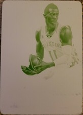 MIKE CONLEY 2013-14 National Treasures PRINTING PLATE 1/1 of 1 Spectra Grizzlies