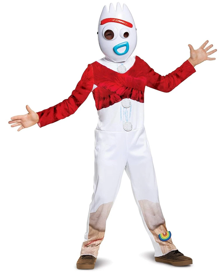 Toy Story 4 Forky Classic Halloween Costume Size Medium 7-8