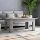 Vidaxl Coffee Table Desk Concrete Grey 100x60x42 Cm Chipboard Color