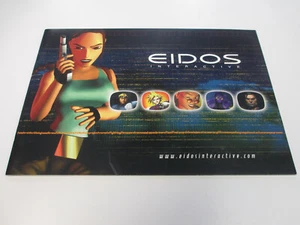 EIDOS Produktbroschüre Spielekatalog Magazin - Promo E3 1998 Figurenauszug - Bild 1 von 4
