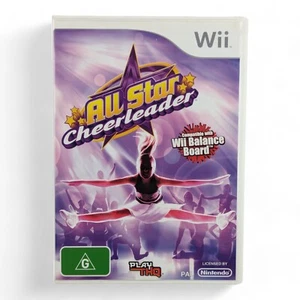 All Star Cheerleader Nintendo Wii PAL Game Complete with Manual - Picture 1 of 4