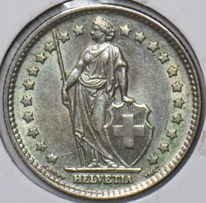Switzerland 1960 Franc 240171 combine shipping - Picture 1 of 2