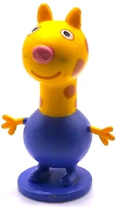 GERALD GIRAFFE Nickelodeon PEPPA PIG TV PVC TOY Playset Figure 1 3/4" FIGURINE! - Picture 1 of 2