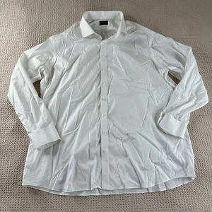 PANNO CORRETTO camicia abito uomo taglio personalizzato colletto bianco bottoni 29 X 32 - Foto 1 di 9