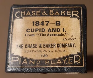 1847-B Cupid and I from Serenade 150 Chase & Baker Co 65 Note Player Piano Roll - Picture 1 of 4