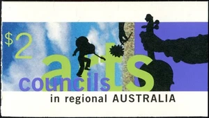 1996 Australia Regional Arts Council $2 Booklet Of 5 Stamps Mint Never Hinged - Bild 1 von 2