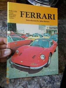 Ferrari, mini marque history series, Hardcover, 1975 - Picture 1 of 6