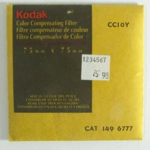  Kodak Color Compensating Filter CC10Y 75mm x 75mm - Picture 1 of 1
