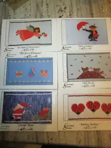 6 Cherished Stitches Smocking Plates Pattern Christmas Mary Poppins - Picture 1 of 4