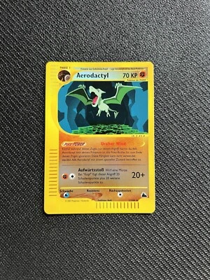 Aerodactyl 1/144, Pokemon TCG, Reverse Holo,Deutsch, Skyridge near mint - Bild 1 von 3