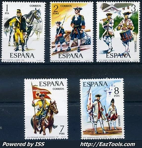 ESPAGNE N° 1852/1856 NEUF ** SANS CHARNIERE  - Picture 1 of 1