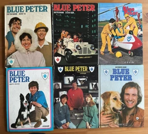 BLUE PETER ANNUALS - JOB LOT OF 6 (5th, 6th, 7th, 9th, 14th & 16th BOOKS) - Picture 1 of 3