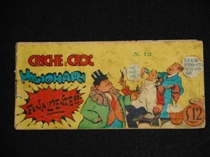 ***IL PICCOLO CRICHE E CROC N. 12*** ED. EDITAL (2 OTTOBRE 1948) ORIGINALE !! - Imagen 1 de 6