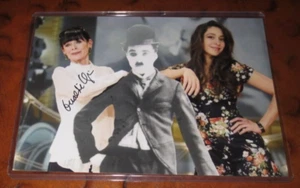 Geraldine Chaplin attrice firmata foto autografata figlia di Charlie Chaplin - Foto 1 di 1